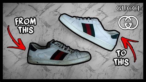 how to clean my gucci shoes|how to clean gucci sneakers.